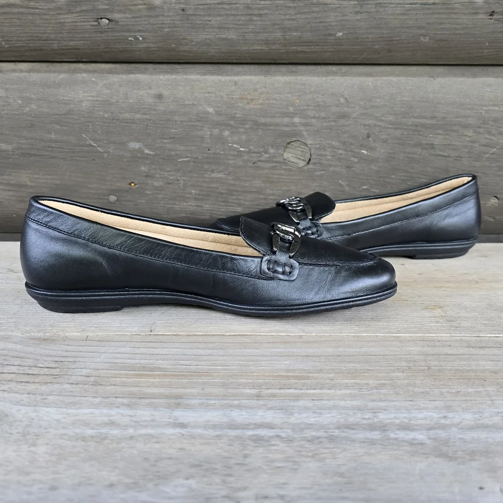 Naturalizer Austin Classic Preppy Minimalist Horsebit Comfort Loafers 8.5M